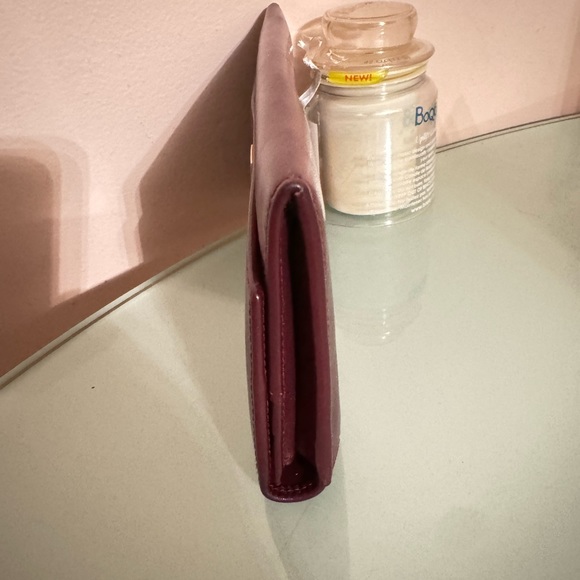 Celine Purple Leather Long Bifold Snap Closure Wallet - Picture 8 of 15